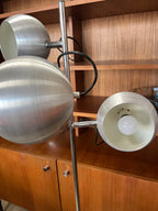 Lampadaire eyeball en acier 1970
