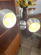 Lampadaire eyeball en acier 1970