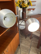 Lampadaire eyeball en acier 1970