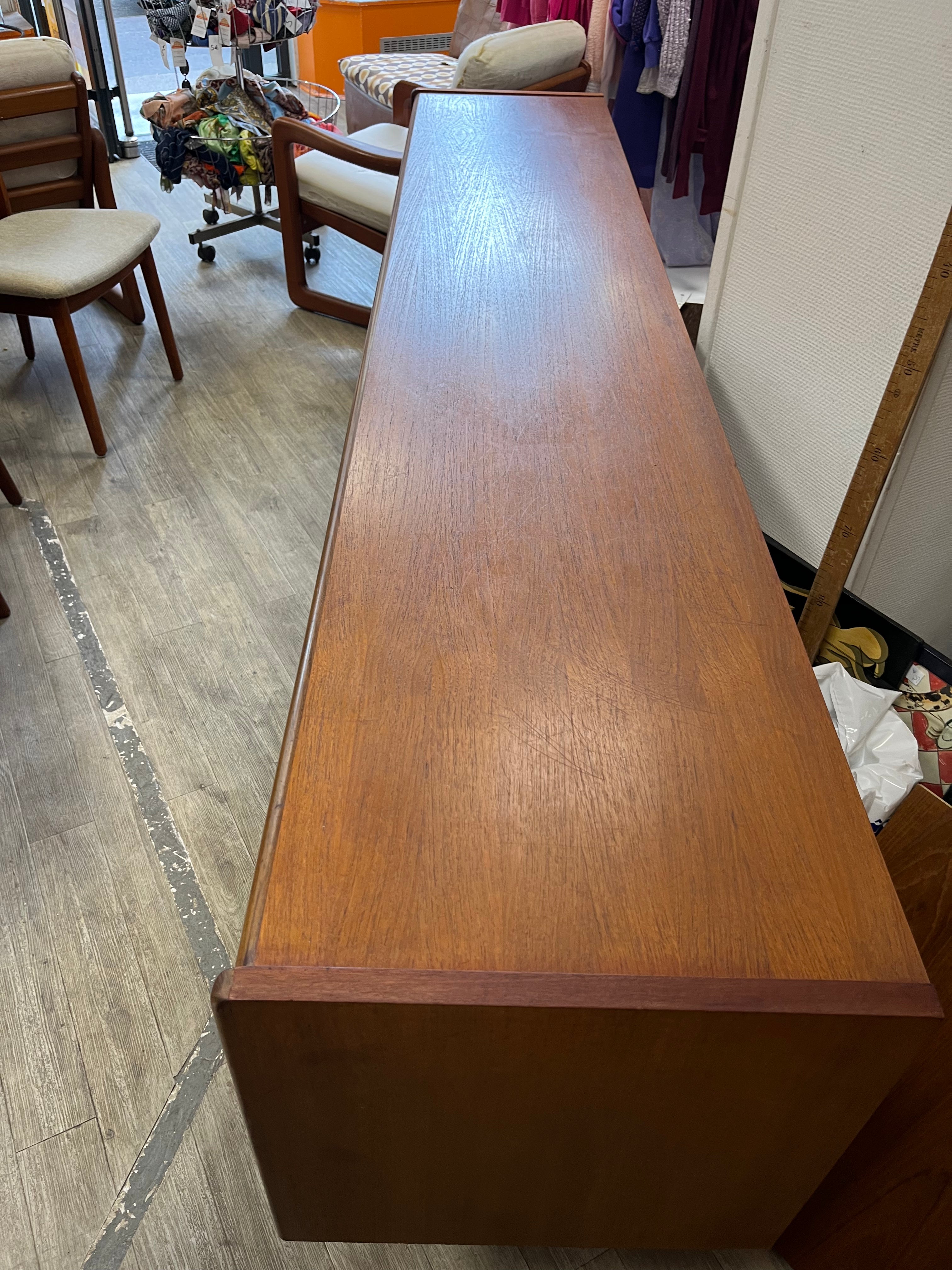 Enfilade scandinave en teck 1970