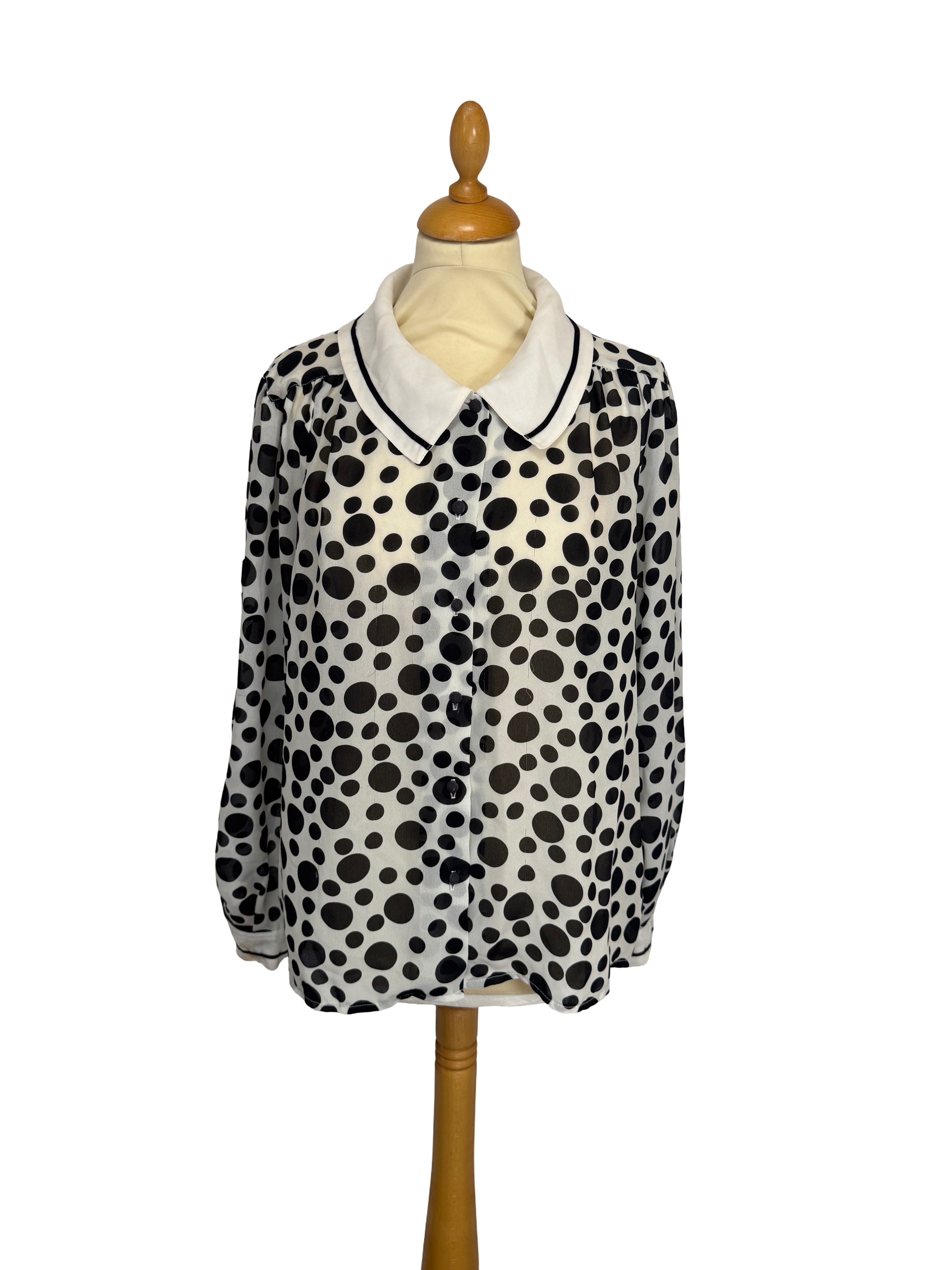 Chemise à pois