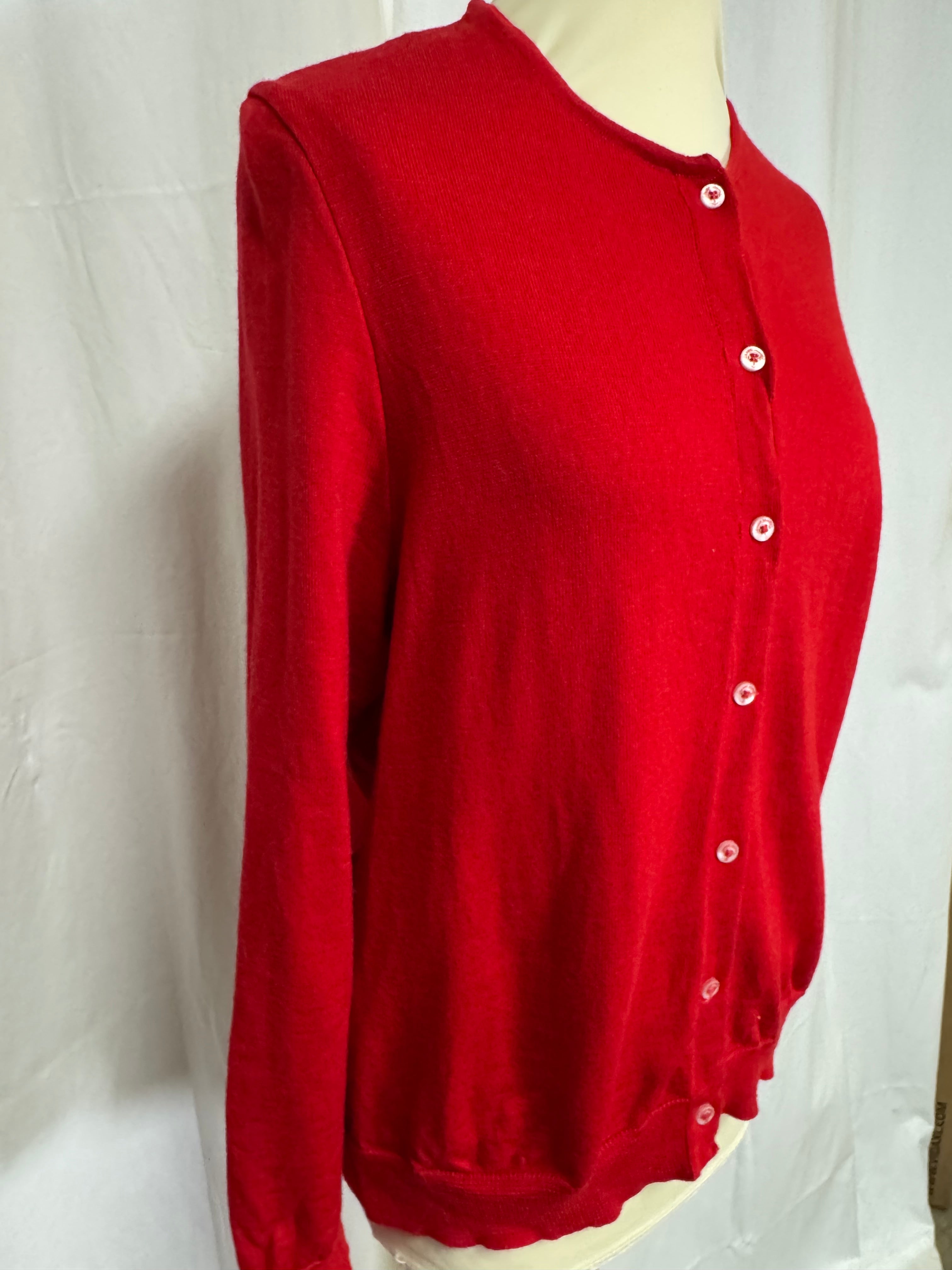 Cardigan rouge Saint James
