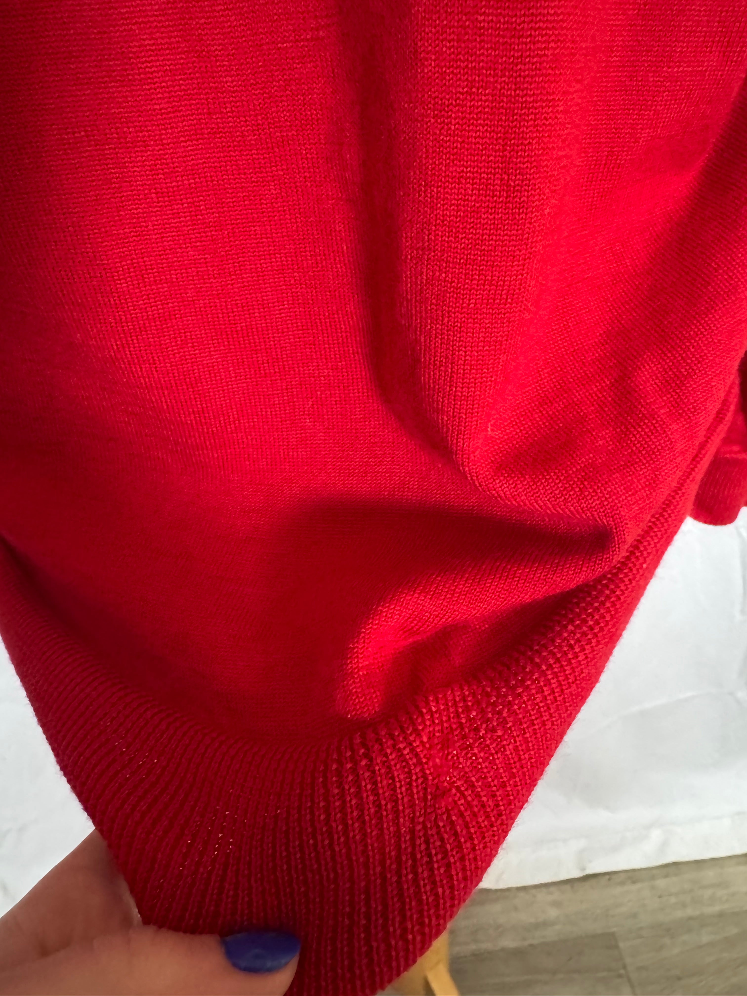 Cardigan rouge Saint James