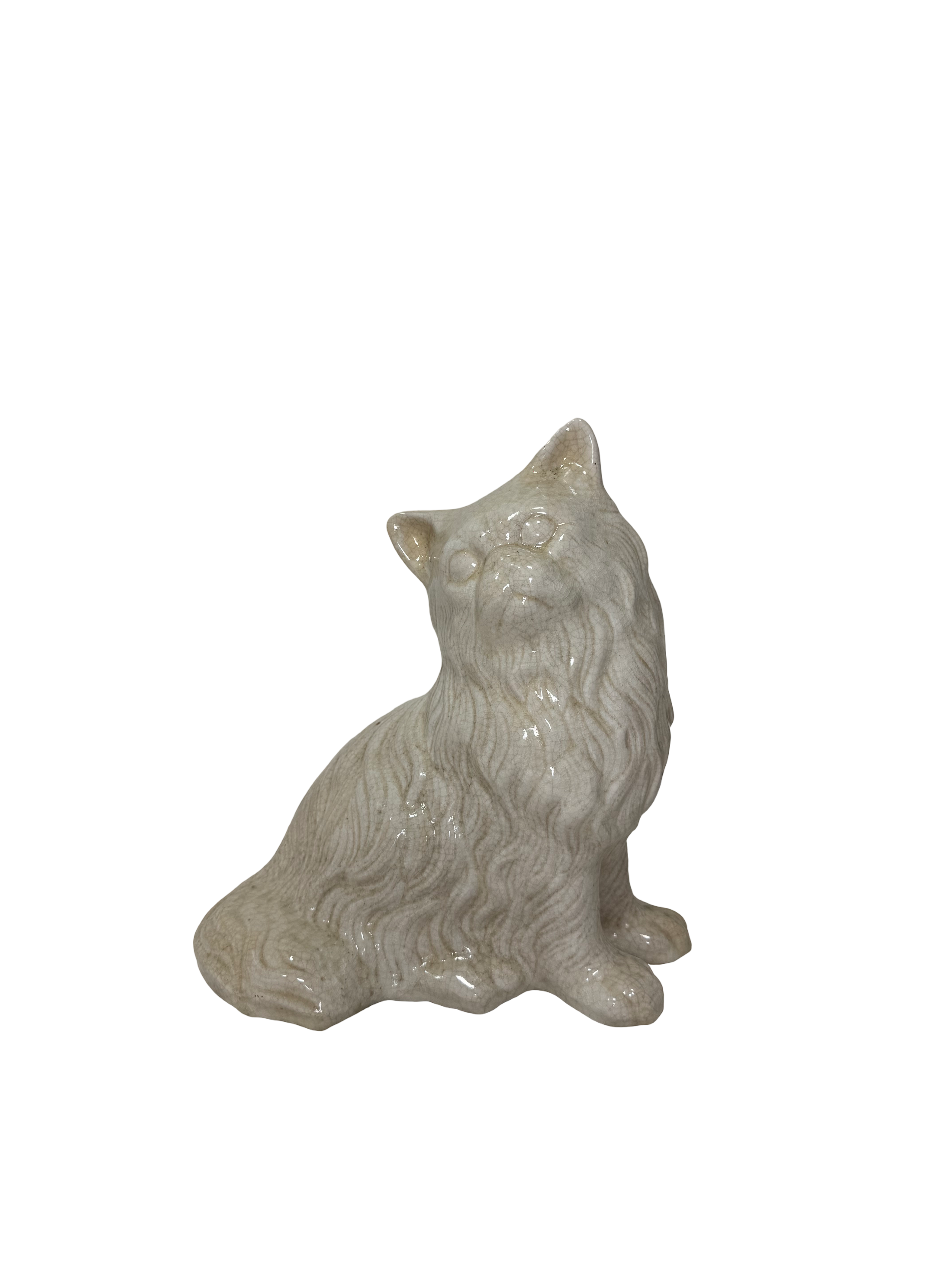Chat en céramique