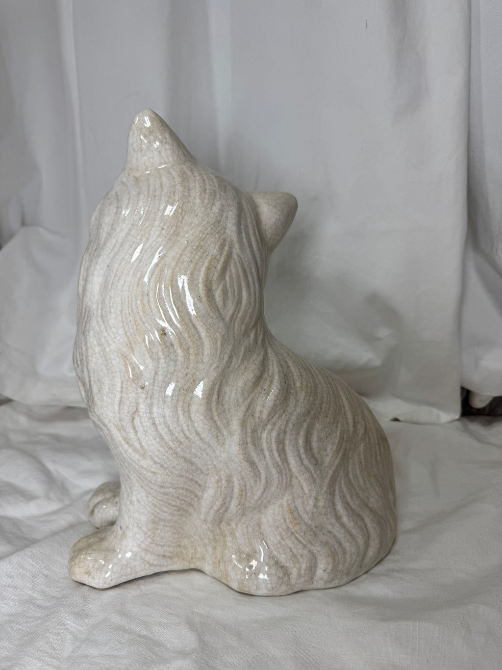 Chat en céramique