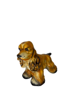 Chien en céramique