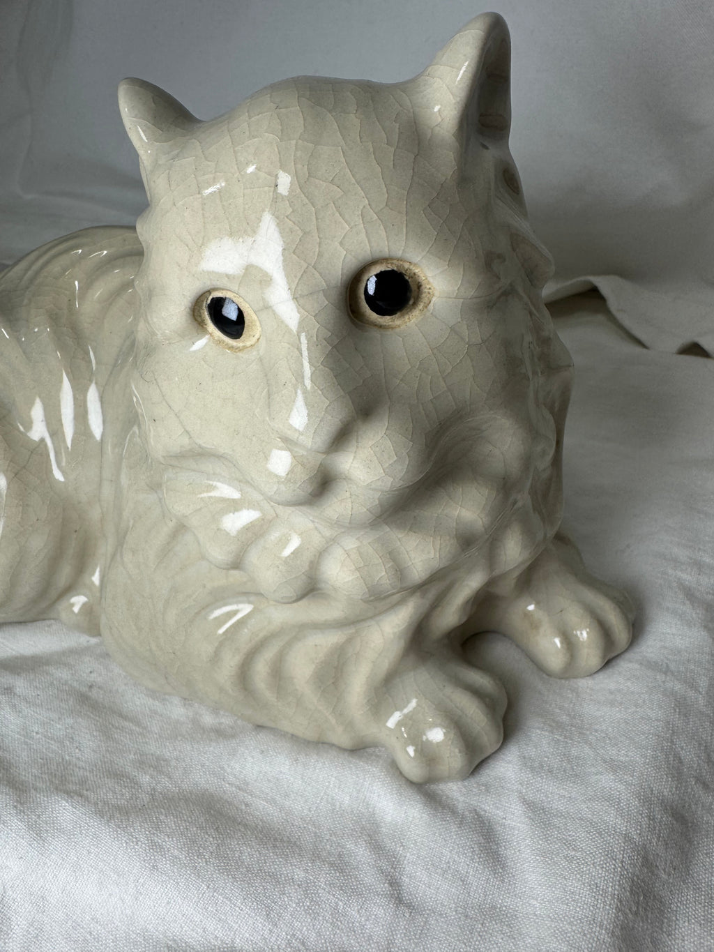 Chat en céramique