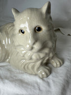Chat en céramique