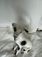 Chien en céramique