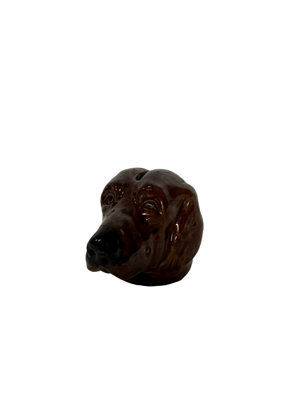 Tirelire chien en céramique