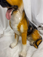 Chien en céramique
