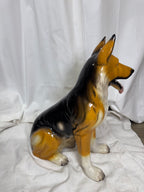 Chien en céramique