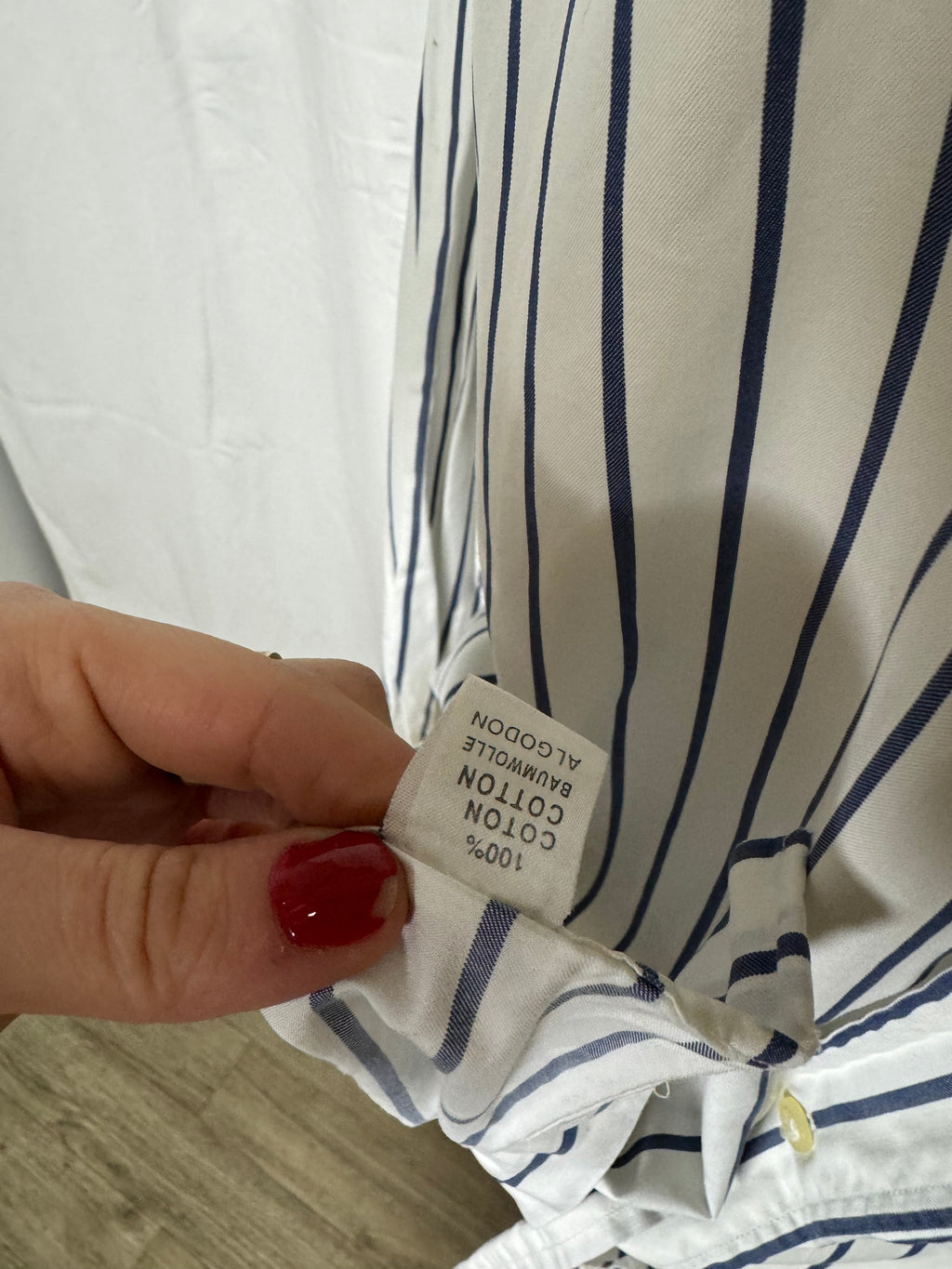 Chemise à rayures