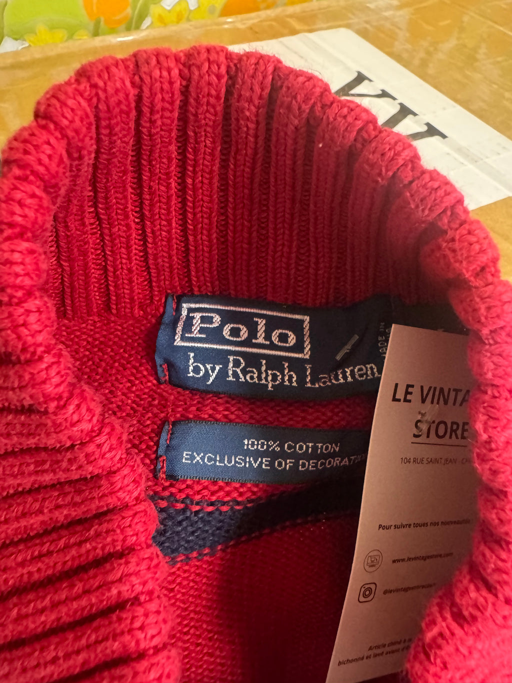 Pull à rayures Ralph Lauren