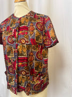 Chemise à motifs
