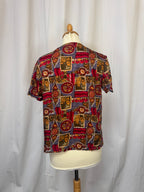 Chemise à motifs