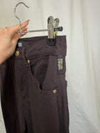Pantalon marron Versace