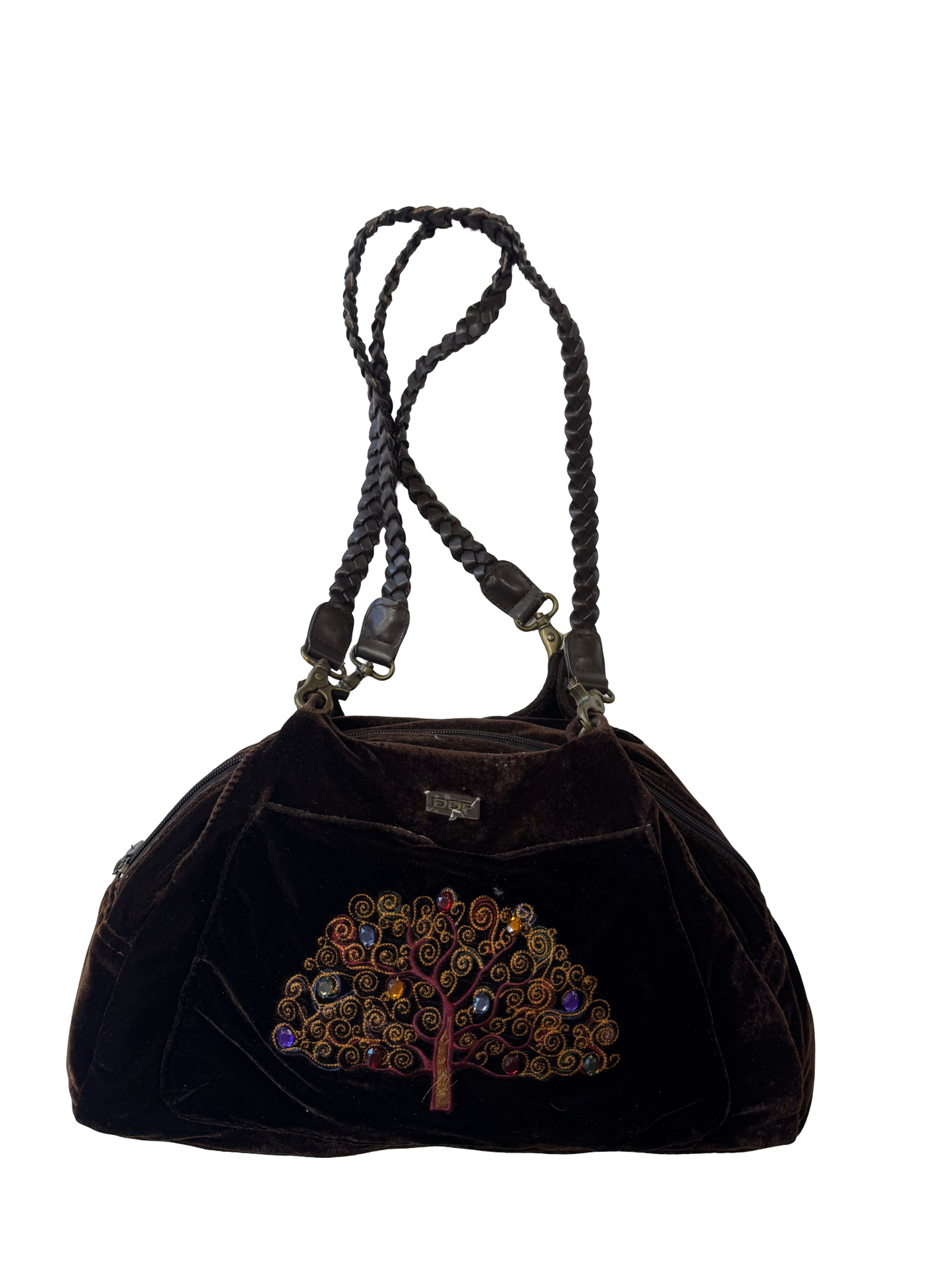 Sac à main en velours DDP