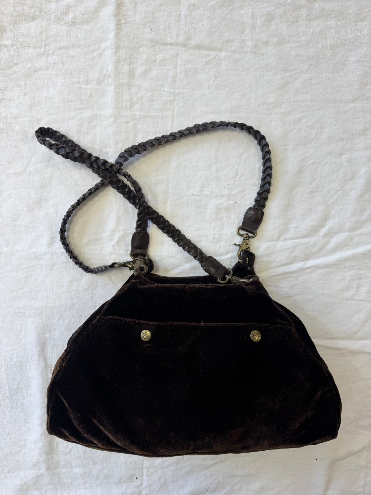 Sac à main en velours DDP