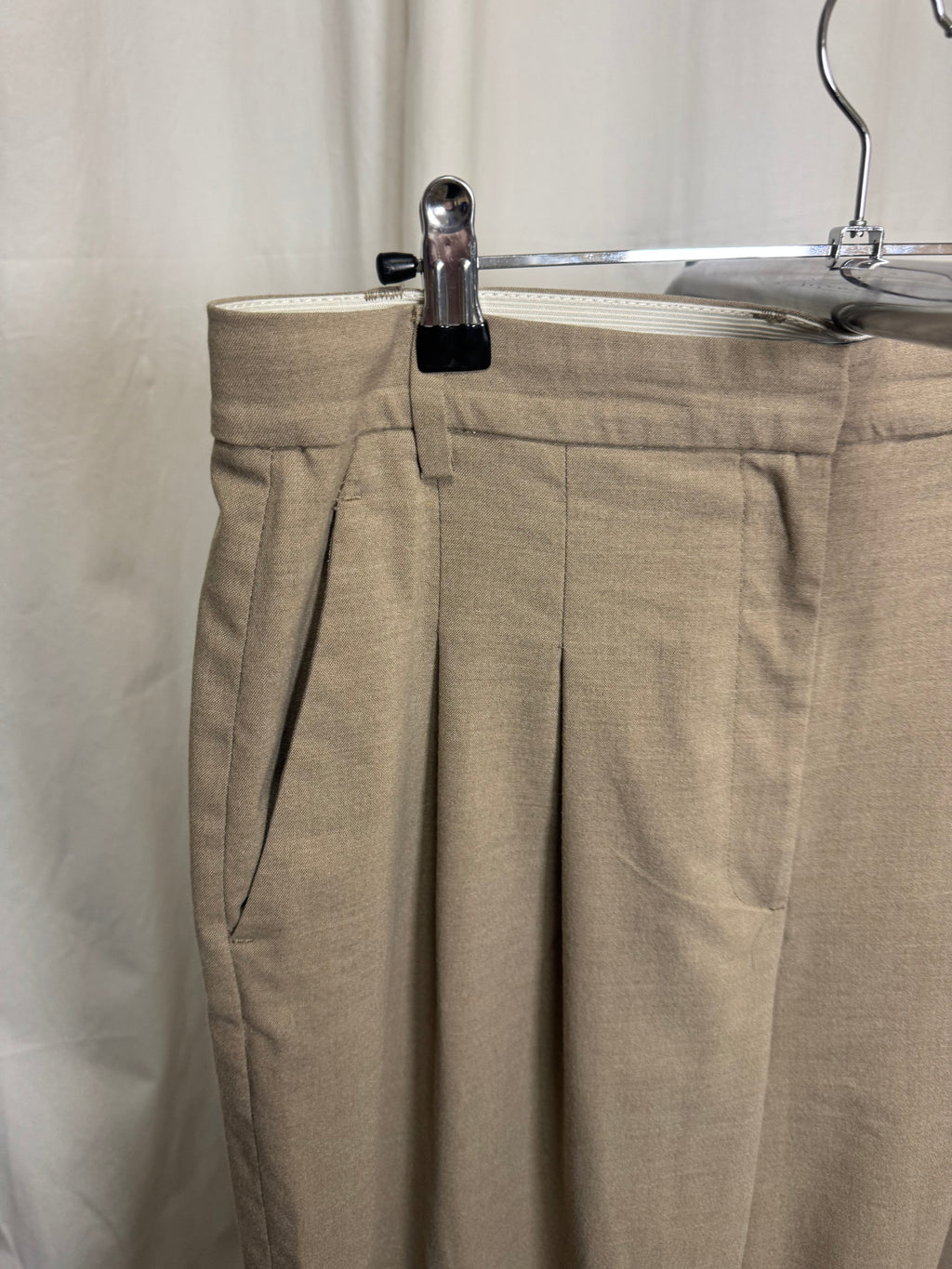 Pantalon de costume beige
