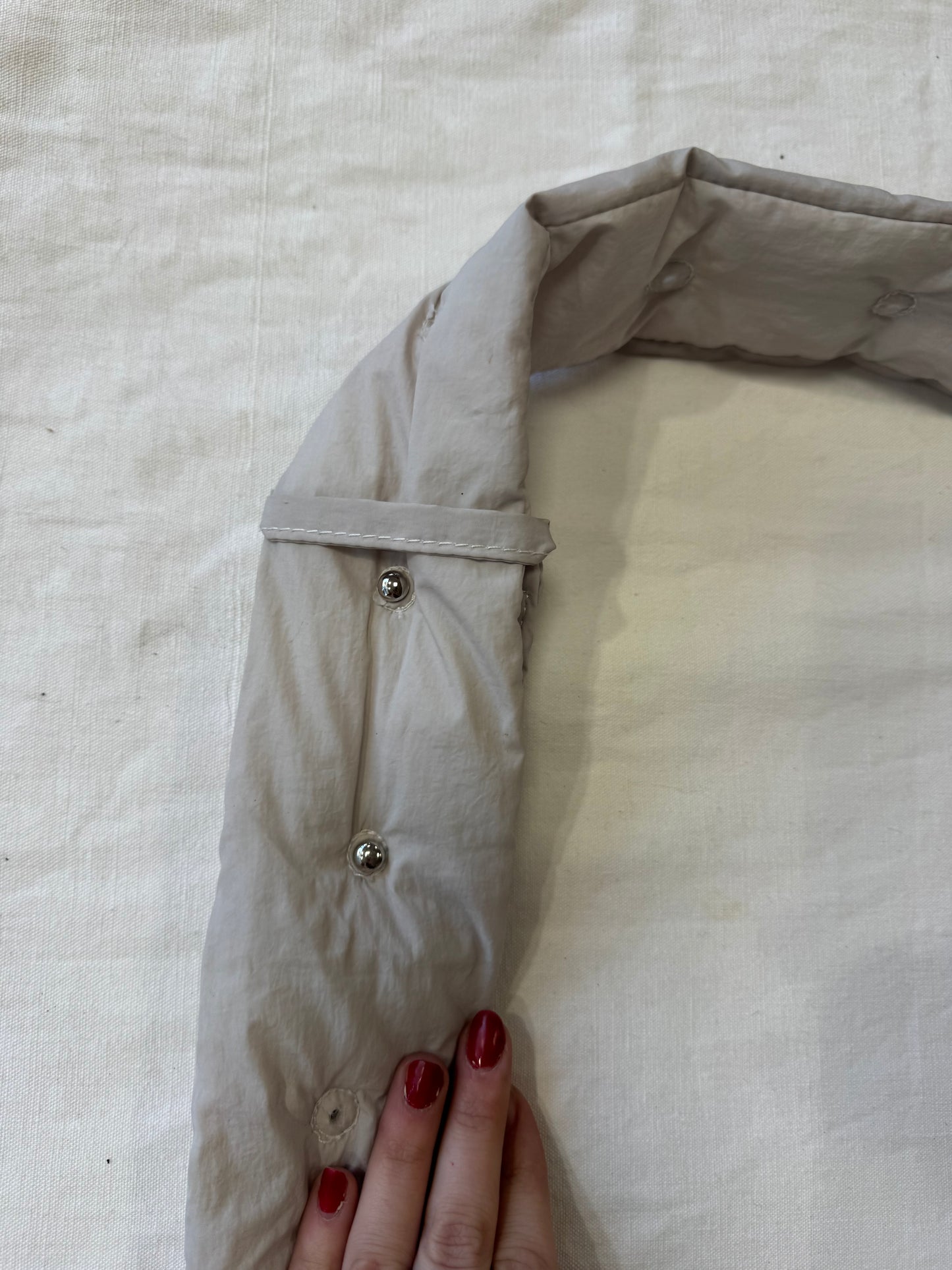 Sac matelassé beige