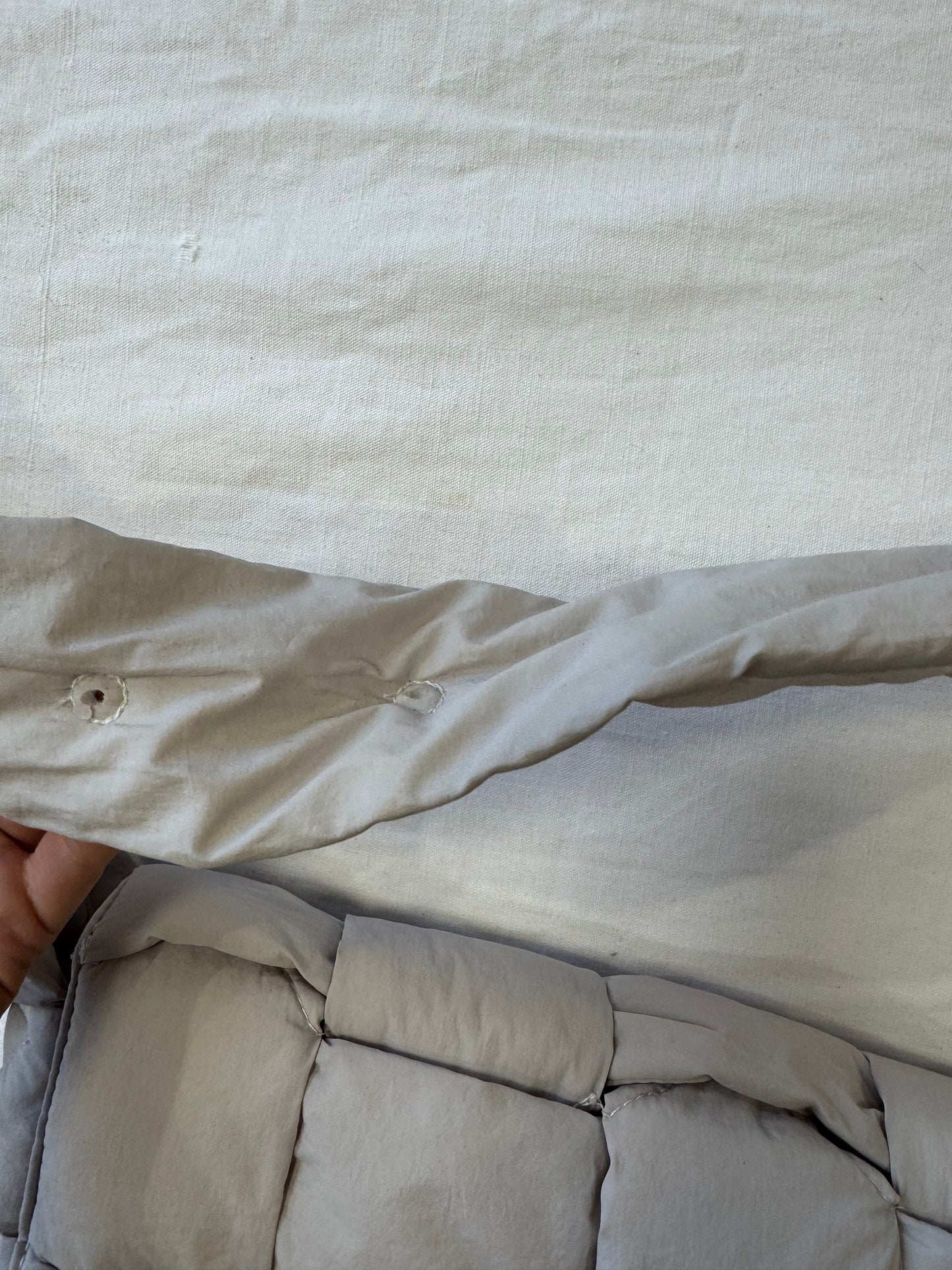 Sac matelassé beige