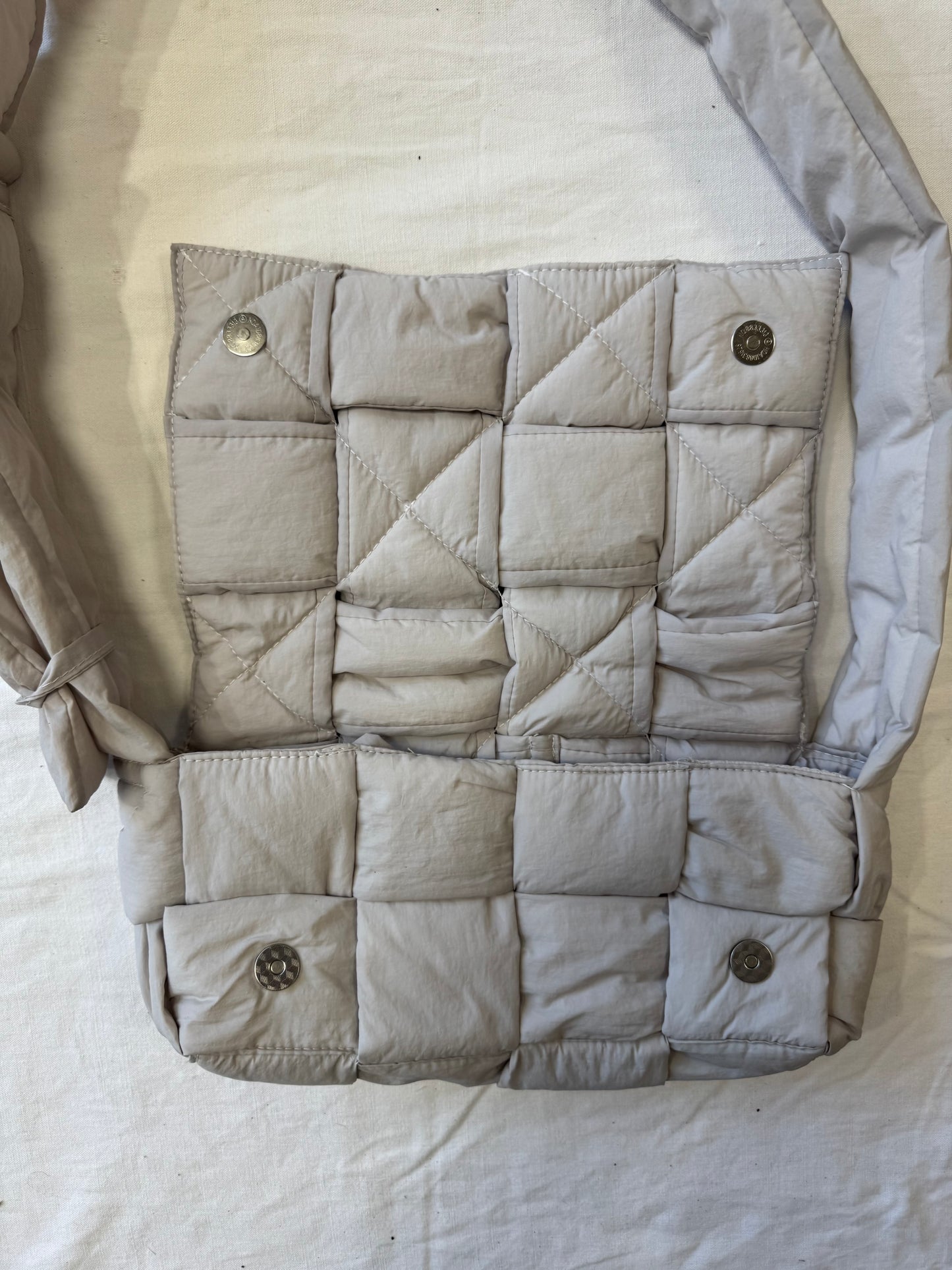 Sac matelassé beige