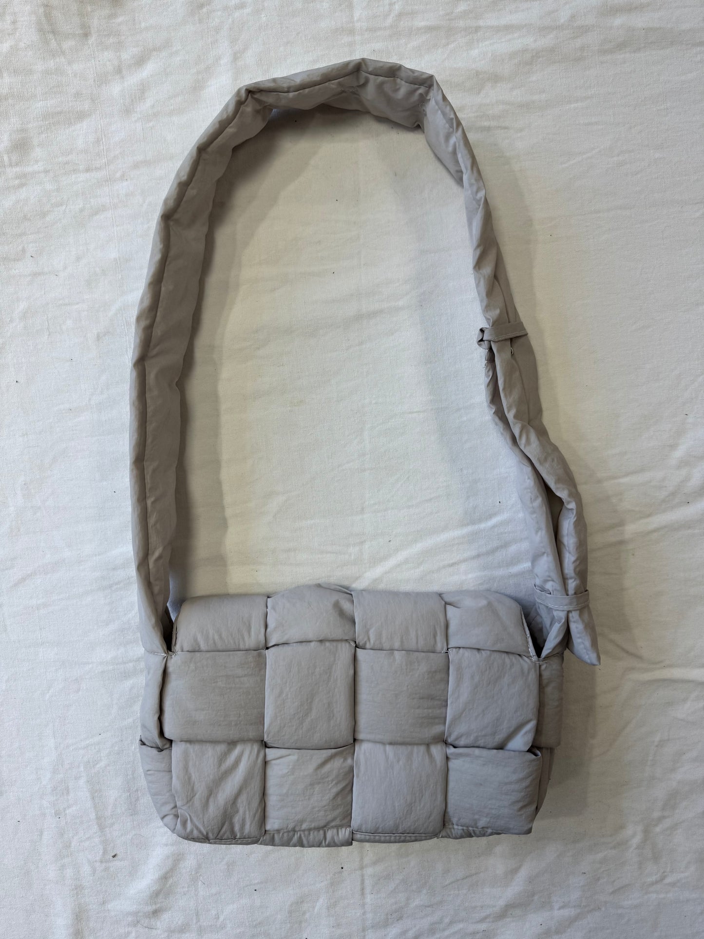 Sac matelassé beige