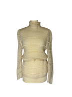 Pull ajourée 70s