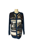 Cardigan à motifs