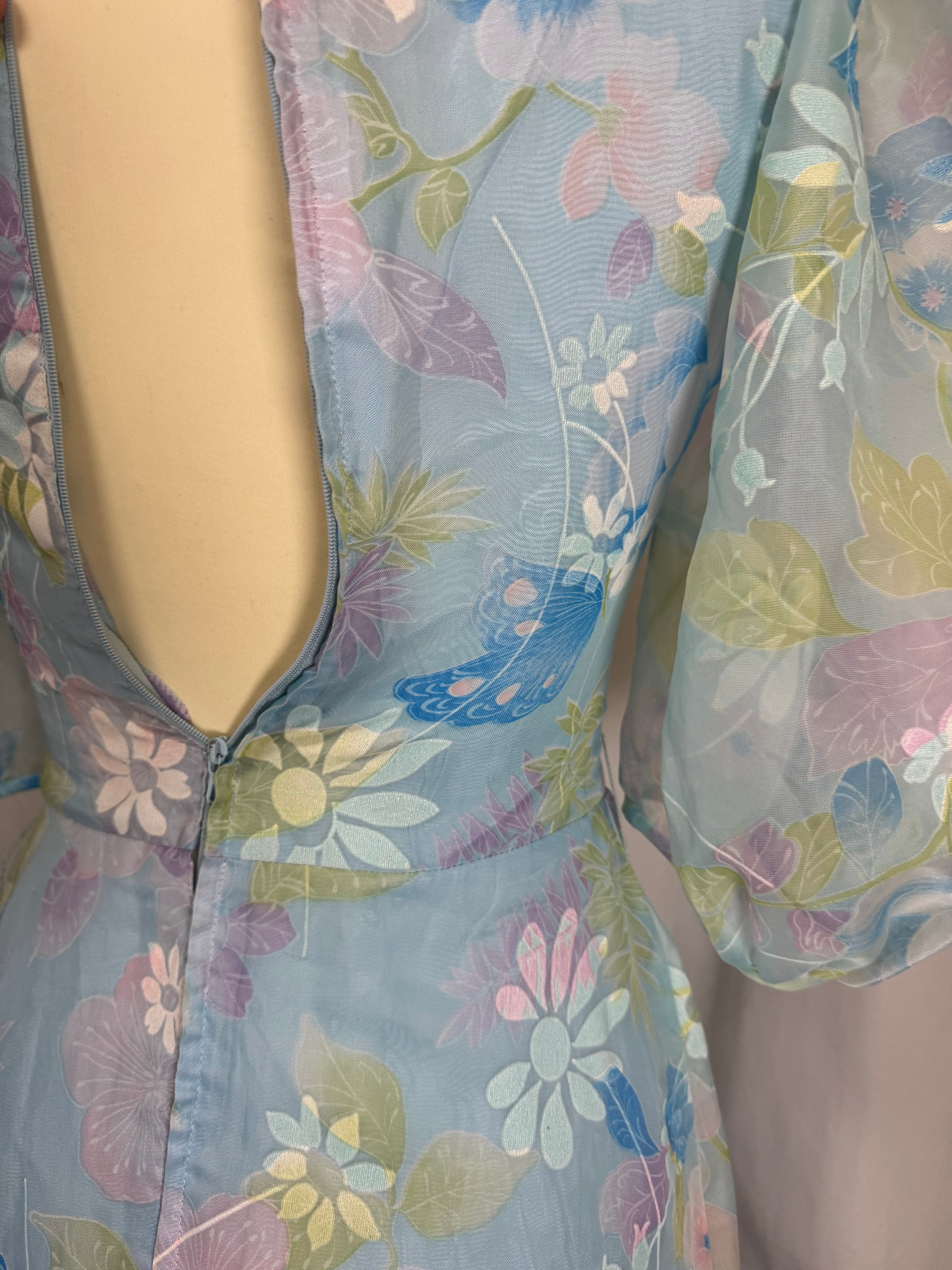 Robe longue 70s