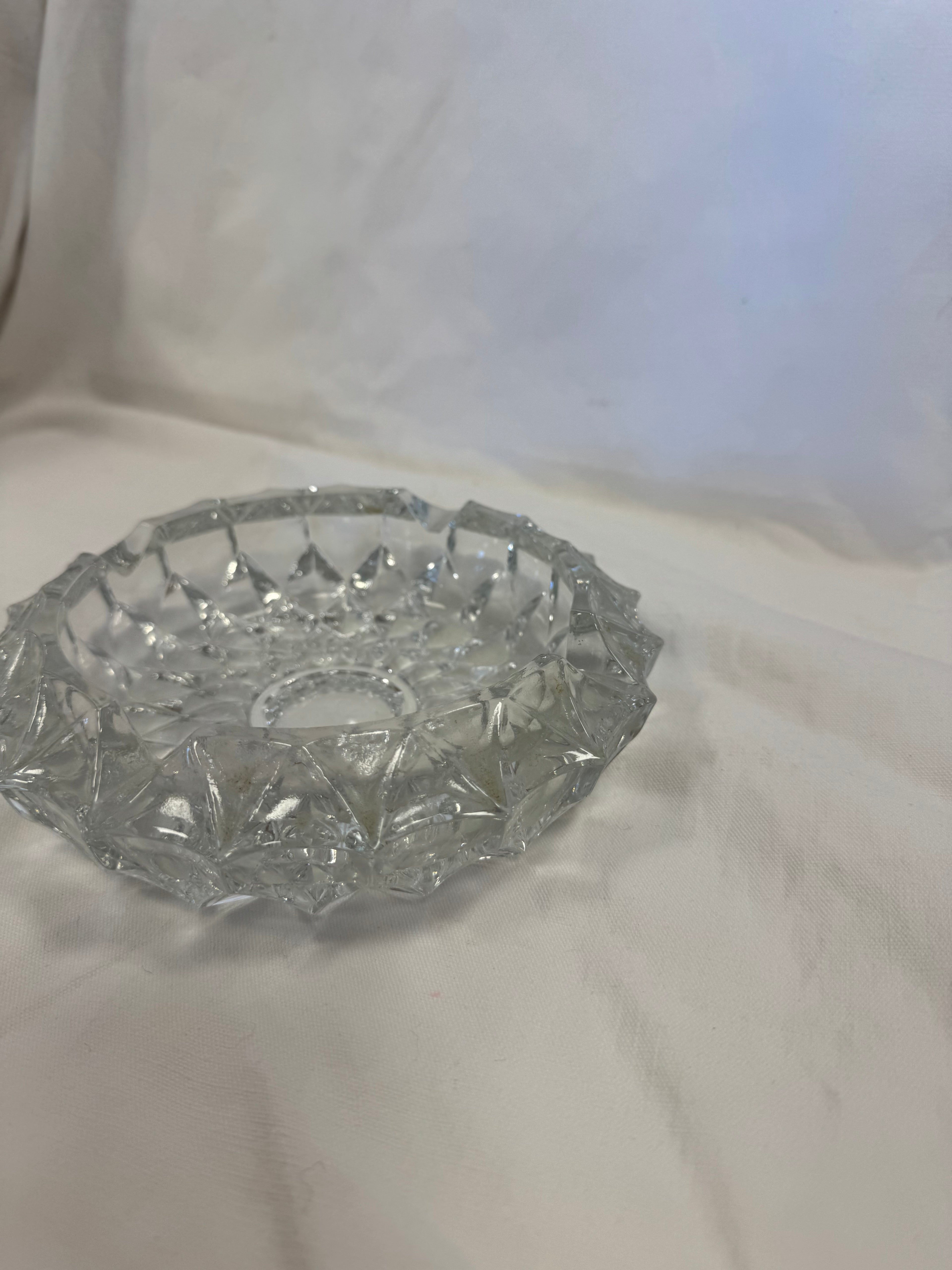 Cendrier en verre