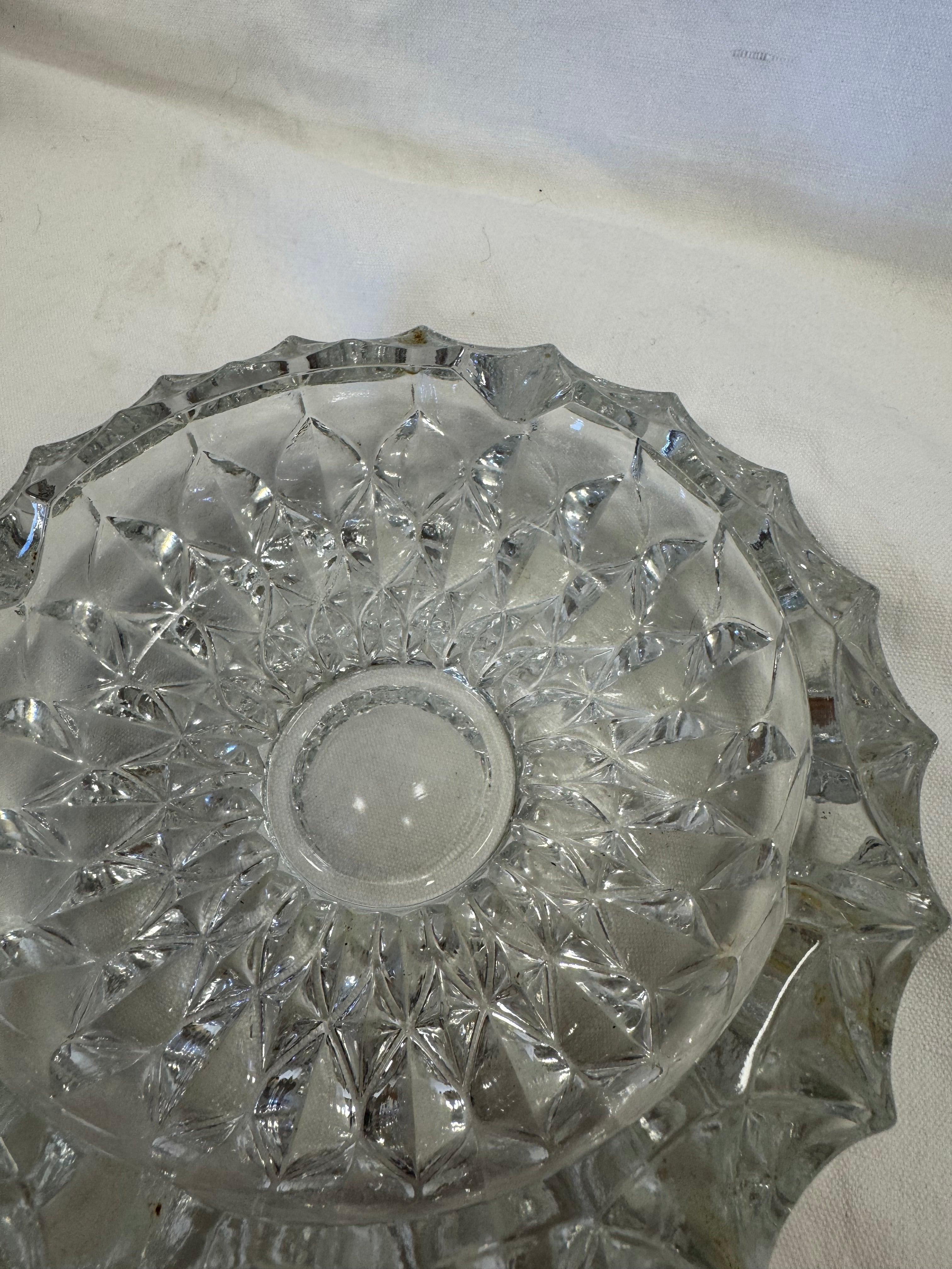 Cendrier en verre
