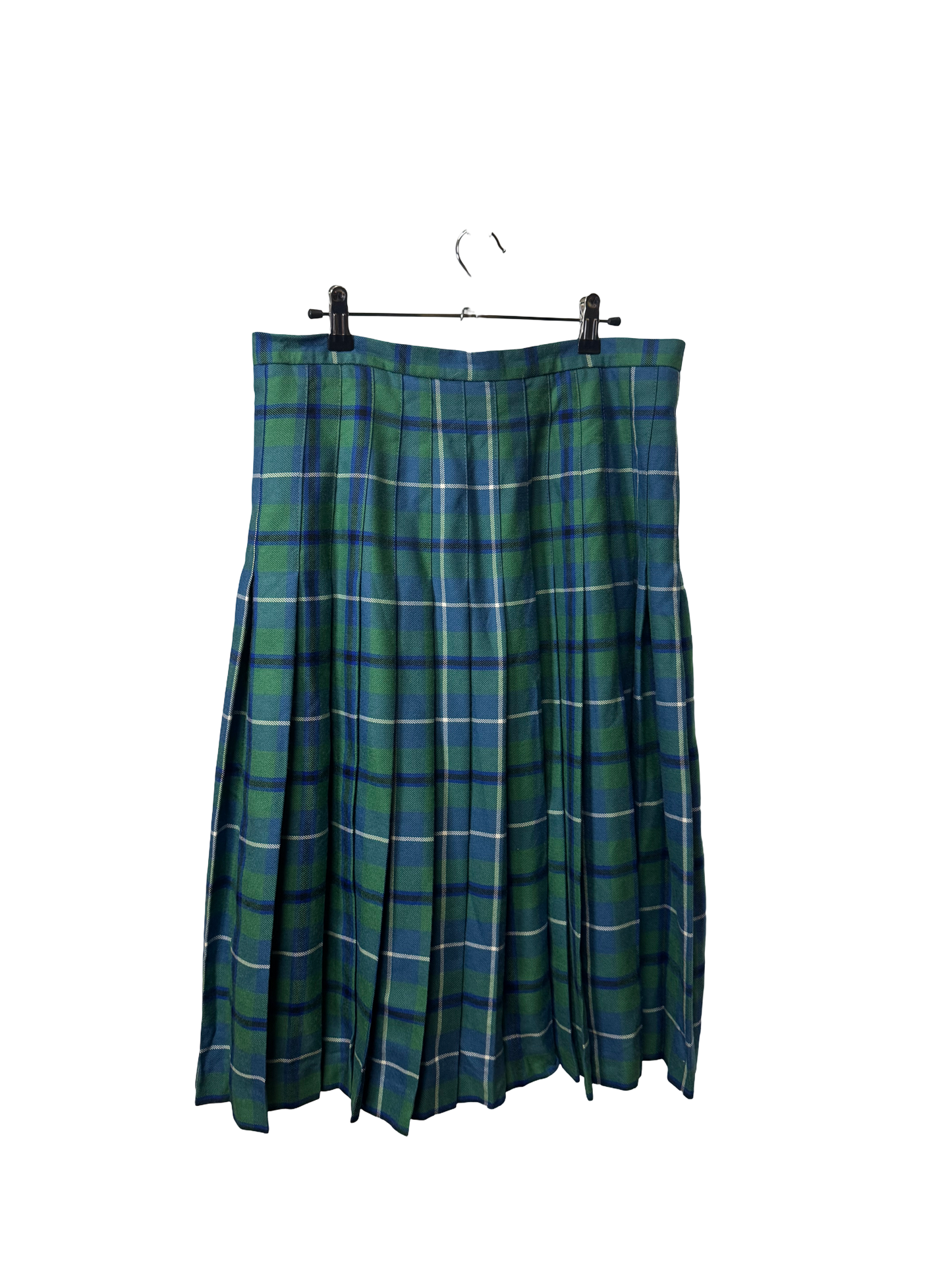 Jupe en laine écossaise