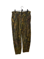 Pantalon ajustée à motifs