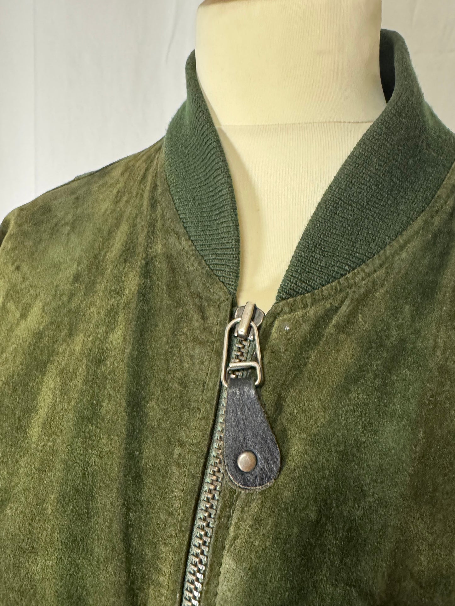 Veste en daim brodée Chevignon