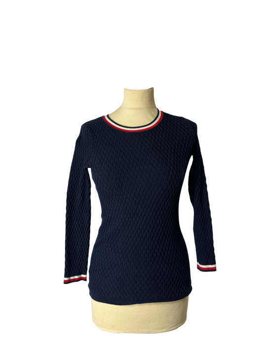 Pull bleu marinen Tommy Hilfiger