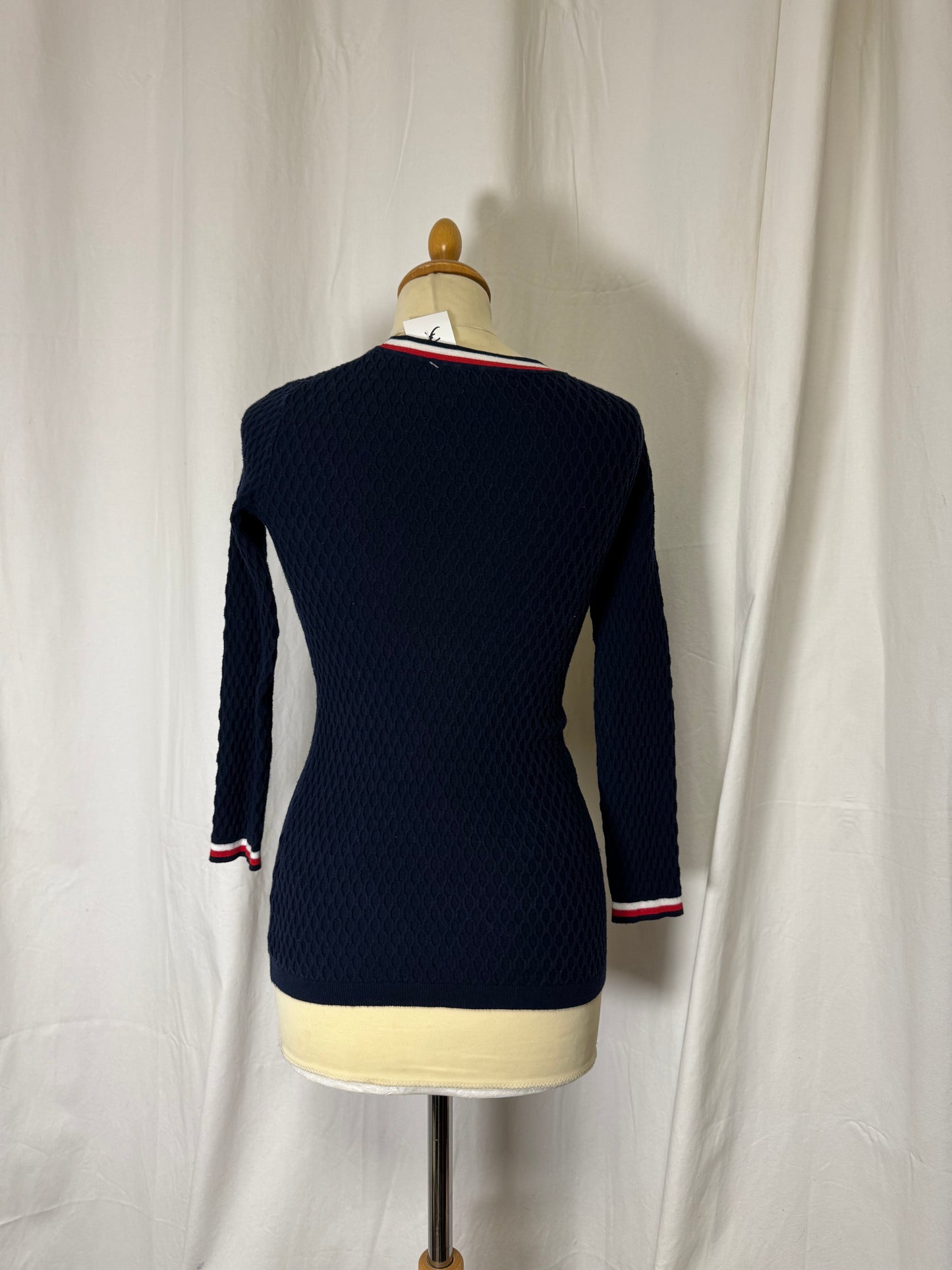 Pull bleu marinen Tommy Hilfiger