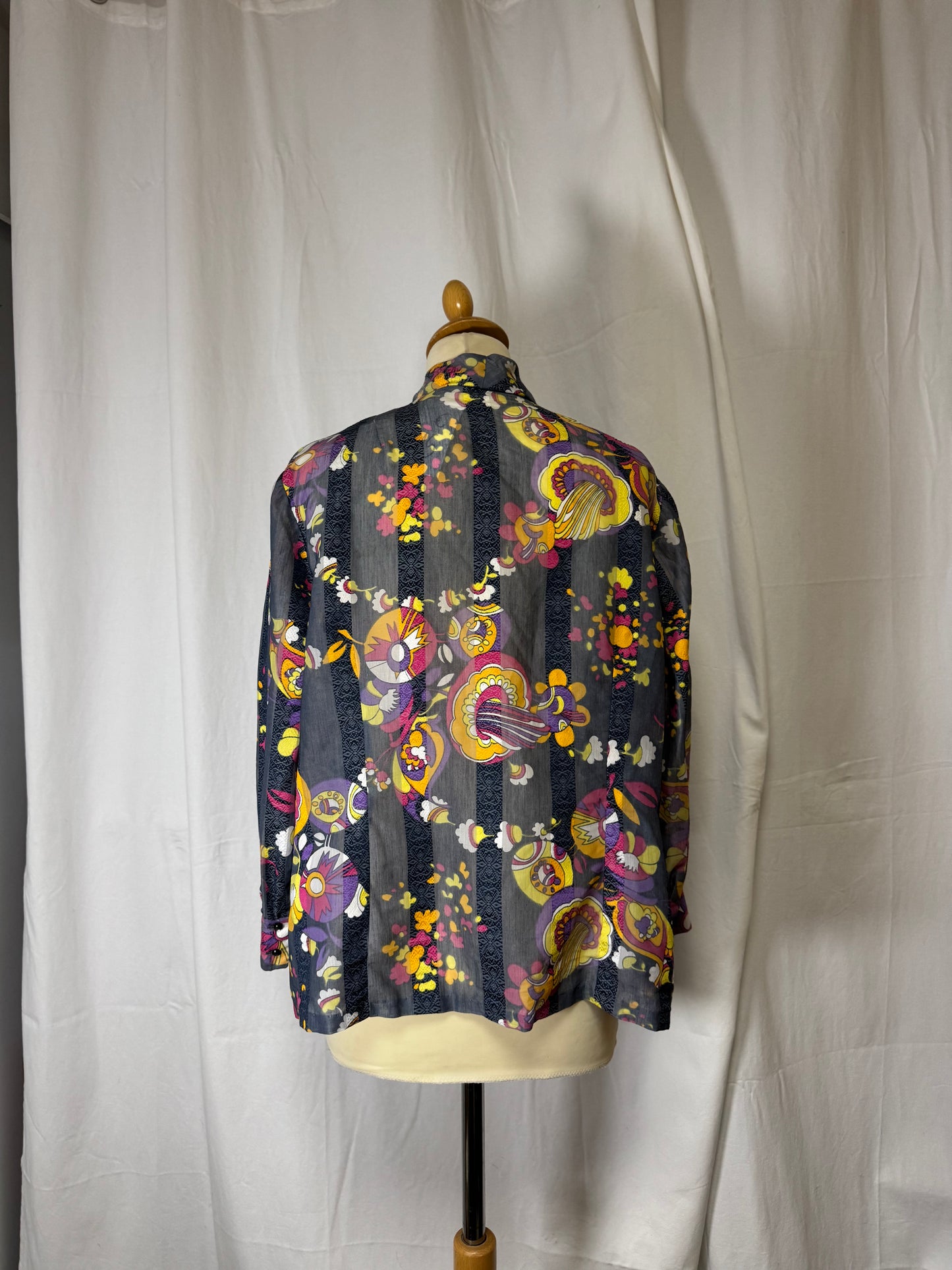 Chemise à motifs 70s