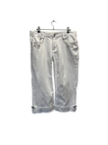 Jeans capri blanc