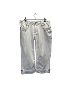 Jeans capri blanc