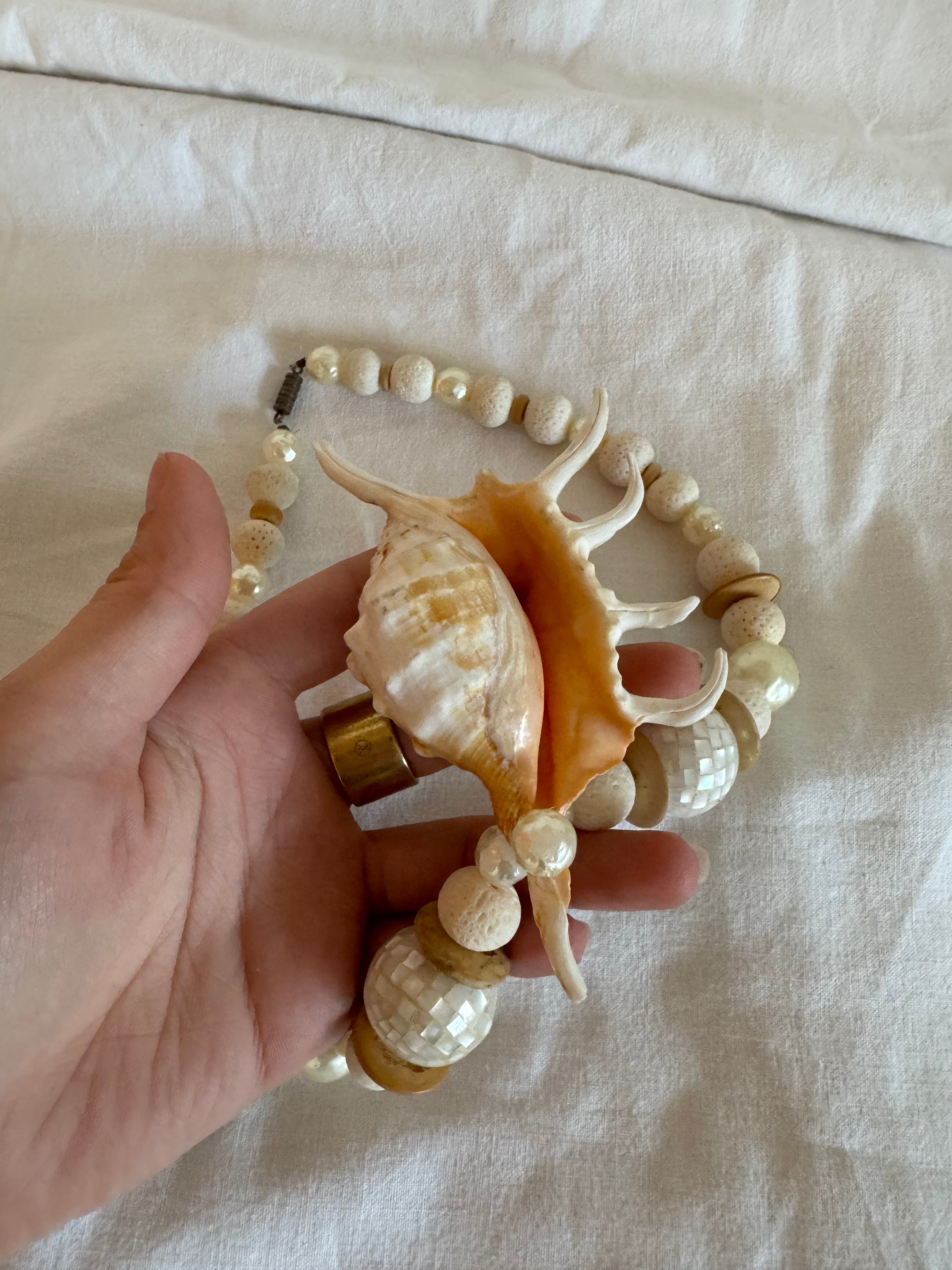 Collier coquillage