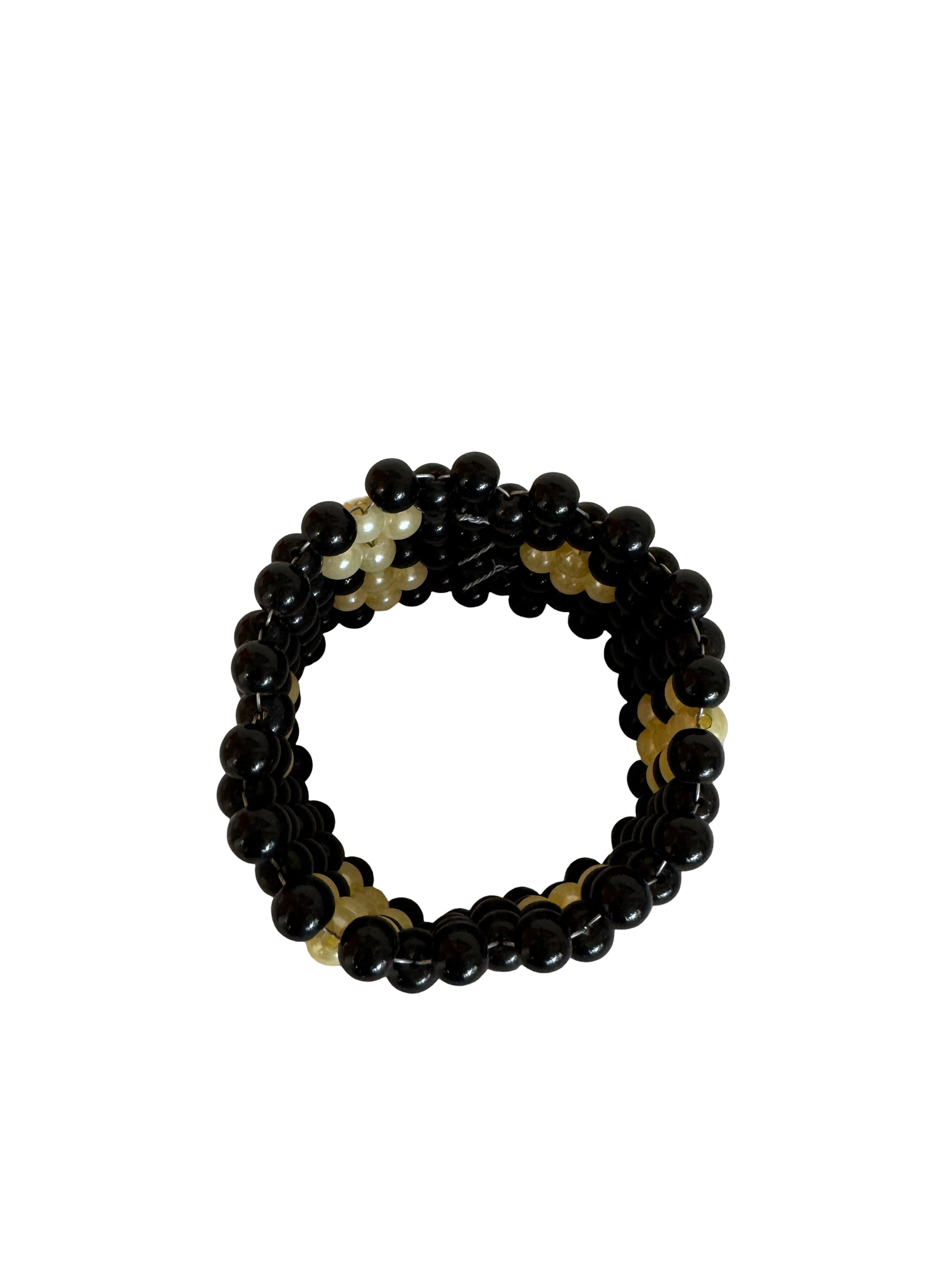 Bracelet à perles 80s