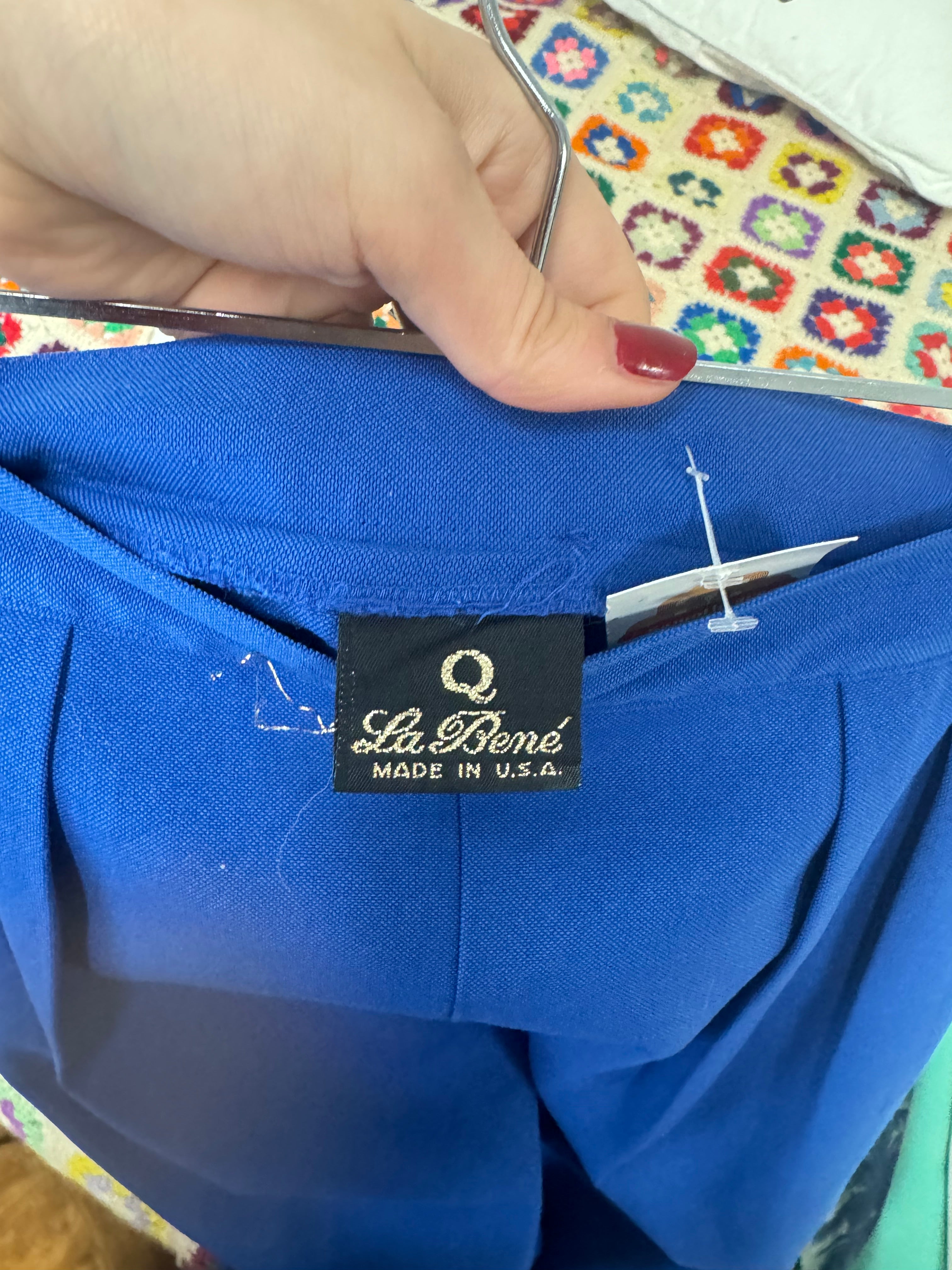 Pantalon bleu 80s