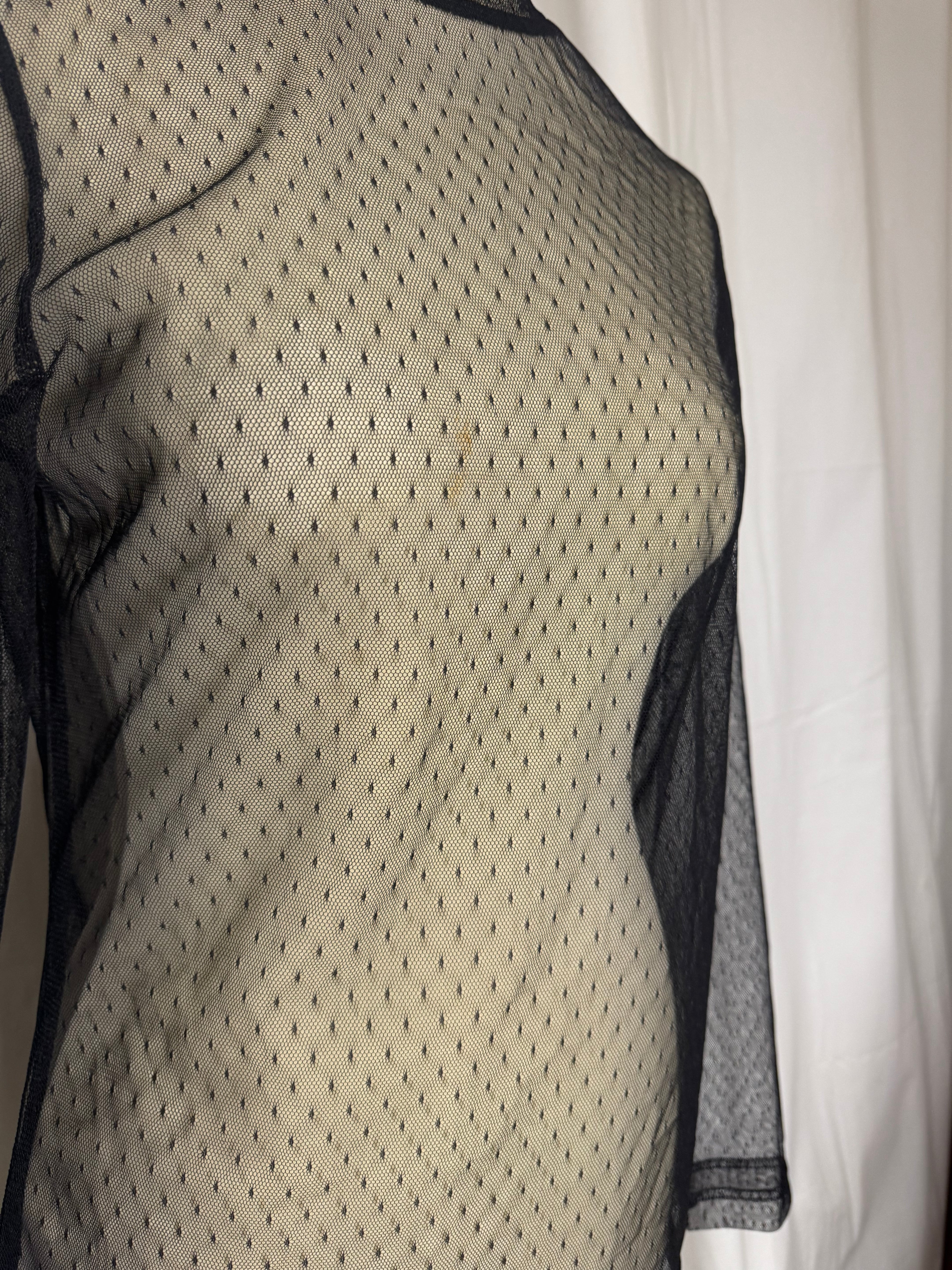 Blouse transparente
