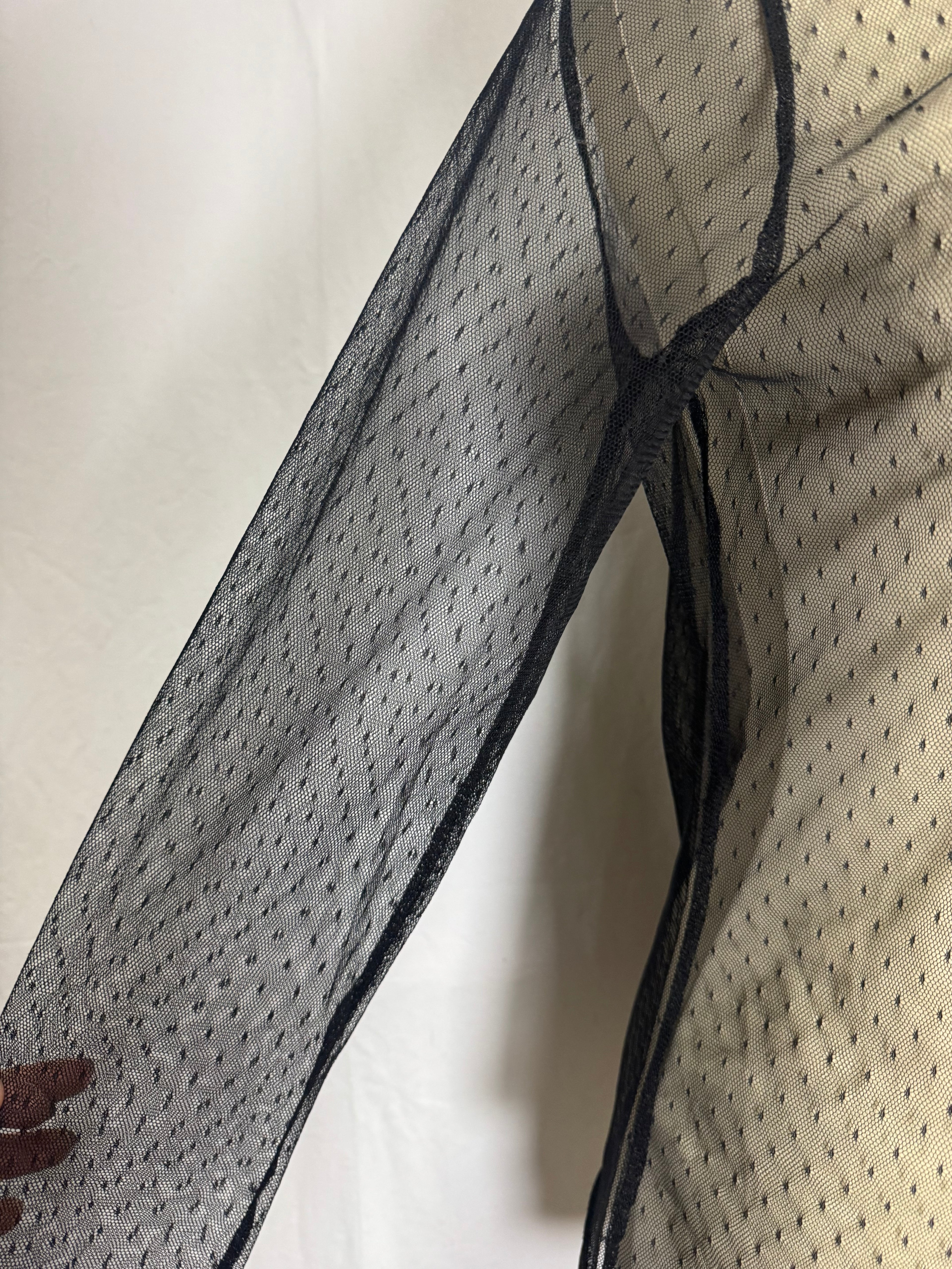 Blouse transparente