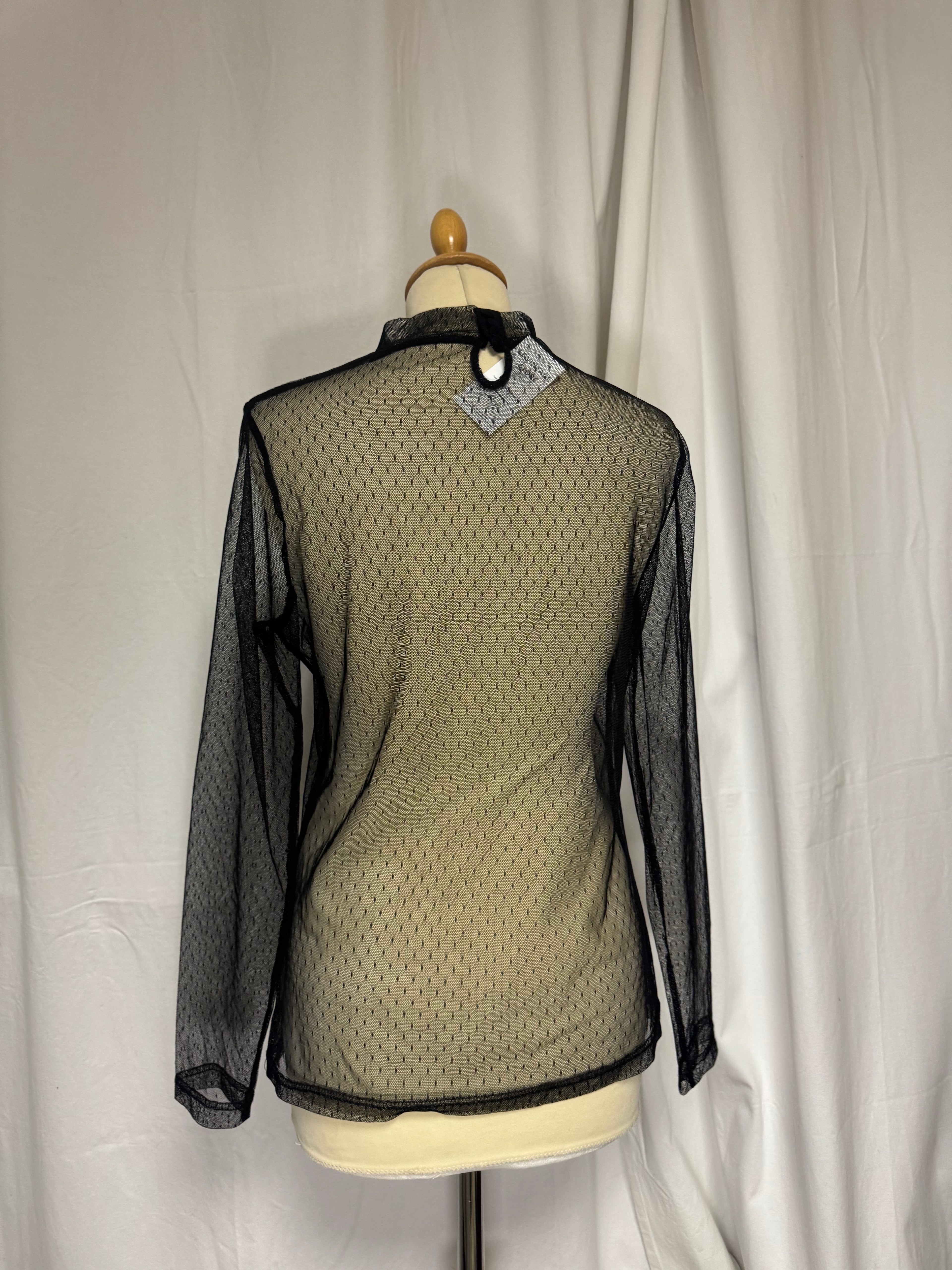 Blouse transparente