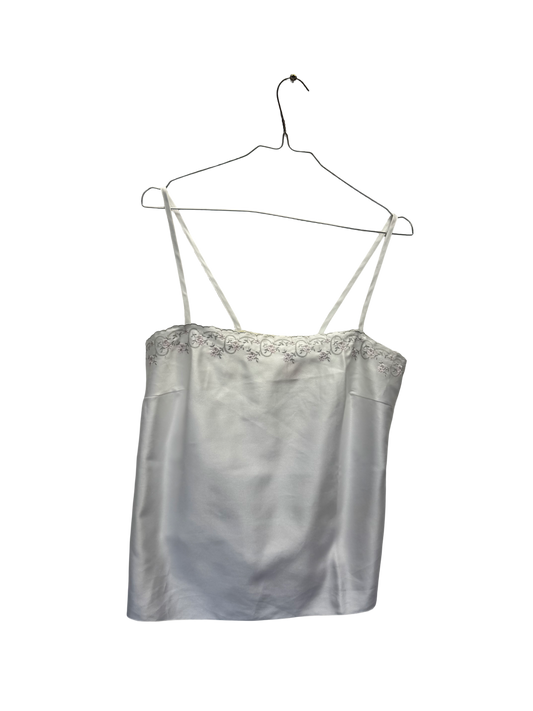 Débardeur blanc 70s