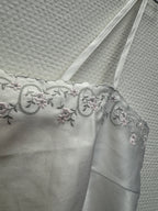 Débardeur blanc 70s