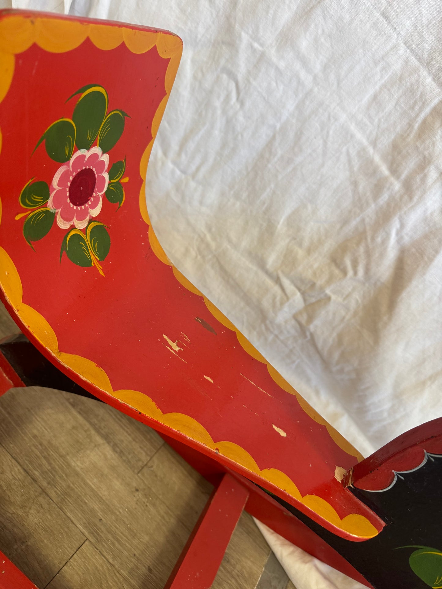 Cheval à bascule russe 70s